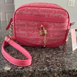 Juicy Couture Vibrant Pink Crossbody Bag